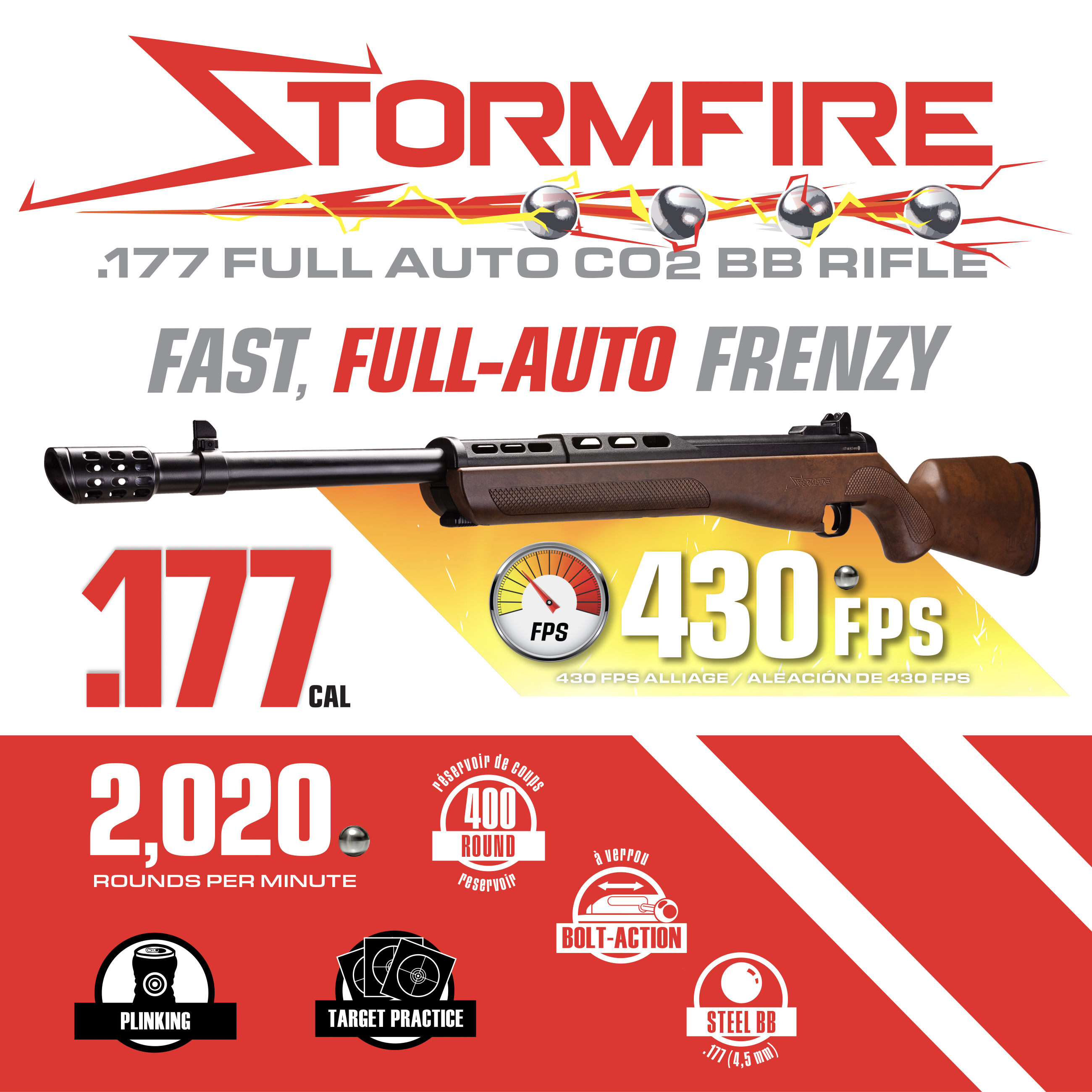 Umarex StormFire Infographic